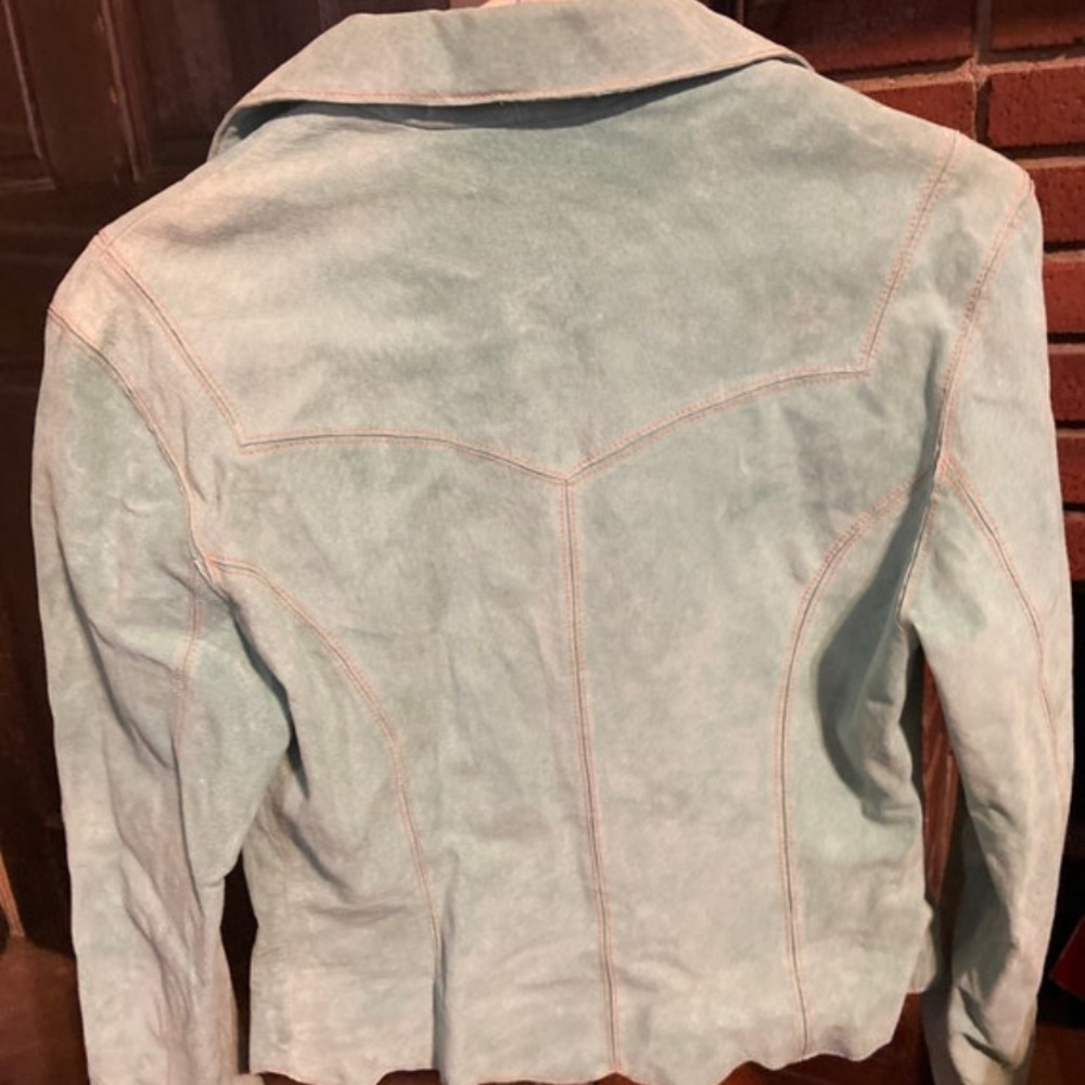 Vintage early 90s Wilson Leather womens 3 piece skirt suit - Picture 9 of 11